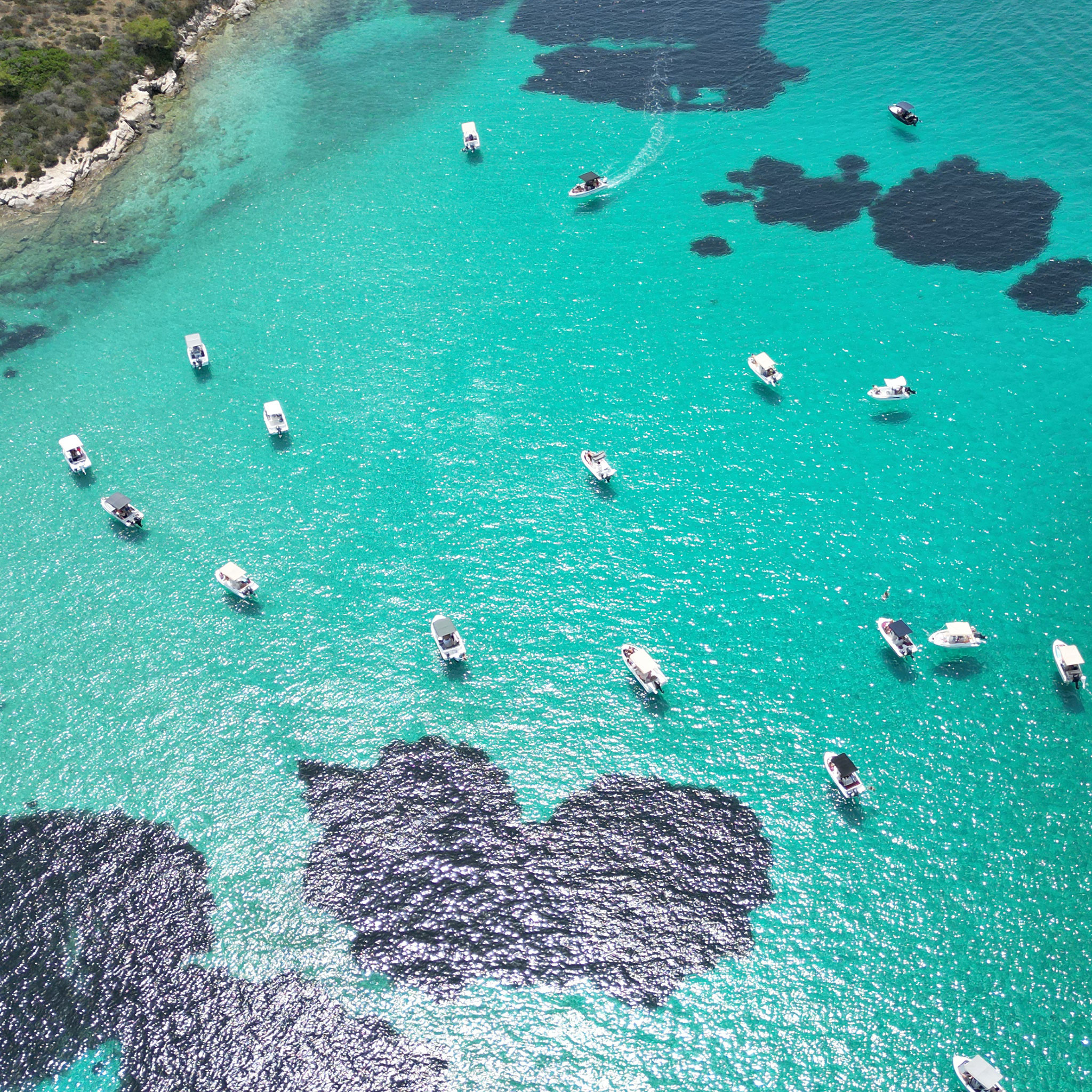 Drive and Cruise at Blue Lagoon, Sithonia, Halkidiki, Private Tour